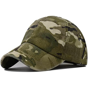 Tùy Chỉnh Thêu Biểu Tượng Rừng Camo Phổ Thông Vải Kinh Doanh Thể Thao Bóng Chày Mũ Đỉnh Ngoài Trời Đi Bộ Đường Dài Săn Bắn - Product Image 1