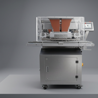 Machine de moulage et de dépose de chocolat commercial, machine à fabriquer des bonbons au chocolat fourrés