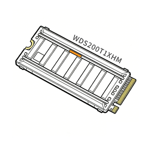 قرص صلب SSD أسود طراز SN8100 WDS200T1XHM - سعة 2 تيرابايت، مع مبدد حراري - Product Image 3