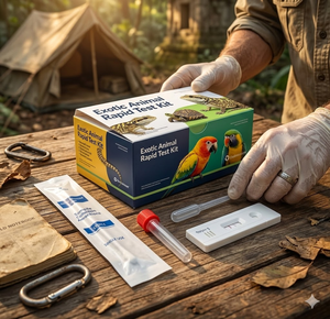 Tarjeta de Prueba para Balantidiosis/Flagelatiosis en Cabras y Caballos, Uso Comercial y Doméstico - Marca Petcare - Product Image 1