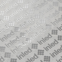 Étiquette d'impression personnalisée logo 3D plaque signalétique en métal autocollant de transfert UV étiquette lettres en nickel électroformage