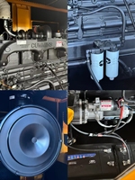 Grupo Electrógeno Diésel Silencioso de 300KVA 250KVA 200KW, Serie DCEC, Motor de Potencia Industrial, Generador de Emergencia para Proyectos de Fábrica