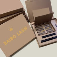 Nouveaux modèles de faux cils pré-collés de longue durée Appuyez et continuez Fluffy Lash Wholesale Diy Lashes Cluster