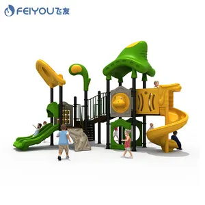 school children outdoor preschool with play equipment