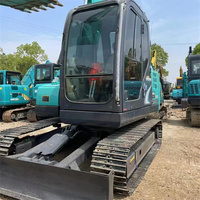 Excavator Crawler Kobelco Sk75 Bekas Desain Asli Harga Murah Komponen Inti Desain Asli Motor dan Mesin