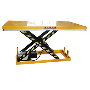 Custom Max Platform 1m-4.2m Load 400kg-4000kg Hydraulic power Scissor lift tables