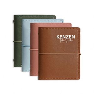 Custom Logo M5 Notebook Mini Cute Handbook Portable Notepad Hard Cover Loose-<b>Leaf</b> 80 Pages Diary - Product Image 1