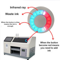 Printer UV Flatbed Inkjet KECAI AI Smart Terbaru A5 XP600 Dengan Kontrol Aplikasi Smartphone untuk Casing Ponsel Kustom, Bola Golf, dan Lencana