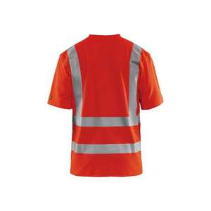 Blaklader-338010705500L เสื้อยืดยูวี Hi-Vis สีแดง-EAN 7330509811184ชุดทำงาน HI-VIS - Product Image 2