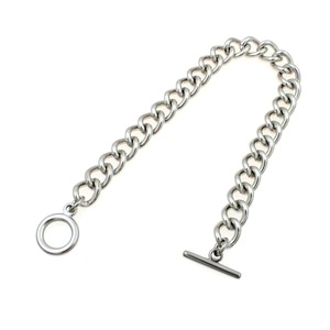 Stainless Steel Cuban Chain Bracelet With <b>T</b>-<b>Bar</b> Clasp Unisex Fashion Jewelry - Product Image 5