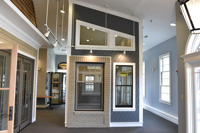 Fenêtre en aluminium à double vitrage de norme européenne, fenêtres coulissantes modernes pour maisons, persiennes horizontales, produit tendance