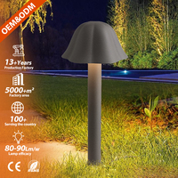 Lampadaire de jardin en alliage d'aluminium imperméable IP65 de style moderne, SMD 2835 12W, éclairage LED paysager extérieur, lampes de pelouse