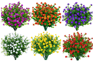Arbustos de Boj Artificiales Realistas, Resistentes a los Rayos UV, Plantas Verdes Artificiales para Decoración de Jardín, Patio y Paisaje - Product Image 4