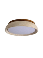 Luminaires de plafond LED en acrylique travertin pour chambre à coucher, cuisine, balcon, lampe de plafond moderne en pierre naturelle, décoration intérieure, Lamparas