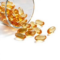 Gélules d'huile de poisson oméga-3, formule personnalisée sous marque privée, complément alimentaire pour adultes, approvisionnement en gros