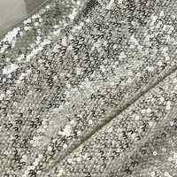 Hochdichter Silber-Pailletten-Stickstoff Umweltfreundlich Atmungsaktiv 100% Polyester Mittelschwer für Jungenbekleidung Bademode