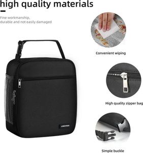 Sac à lunch isotherme portable de haute qualité pour enfants, vente en gros, sacs à lunch multifonctionnels pour enfants avec logo - Product Image 4