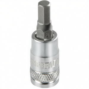 Douille Fervi avec insert hexagonal 6 mm pour clés hexagonales - Product Image 2