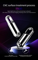 Mini pendentif Style collier Portable enregistreur vocal professionnel longue durée Micro enregistreur Audio dispositif d'écoute Espia PQ118