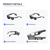 Lunettes audio intelligentes G10 Bluetooth 5.4 Musique sans fil Appels mains libres Contrôle tactile