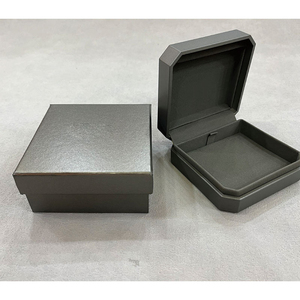 Factory Direct Custom Logo Grey Luxury Jewelry <b>Gift</b> Box for Ring Necklace Bracelet <b>Earring</b> Pendant,Brand Jewelry <b>boxes</b> - Product Image 5