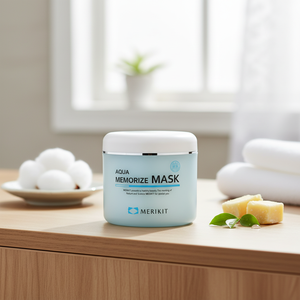 Cosmético Coreano MERIKIT Aqua Memorize, Mascarilla Facial 300ml, Loción Hidratante, Manteca de Karité, Crema Reafirmante para el Cuidado de la Piel, Piel Mixta - Product Image 3