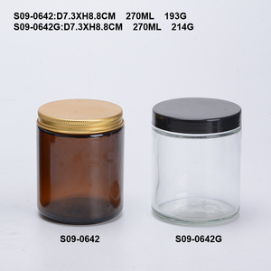 Venta al por Mayor, Precio de Fábrica, Portavelas, Faroles y Frascos para Velas de 60ml, 120ml y 240ml en Color Ámbar, Negro, <span class=keywords><strong>Blanco</strong></span>, Transparente y <span class=keywords><strong>Verde</strong></span> - Product Image 1