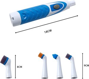 Electric Spin Scrubber Cleaning Tools, Cleaning Brush Shower <strong>Cleaner</strong> for <strong>Bathroom</strong> Kitchen <strong>Tile</strong> Grout Floor Tub Counter Tops - Product Image 2
