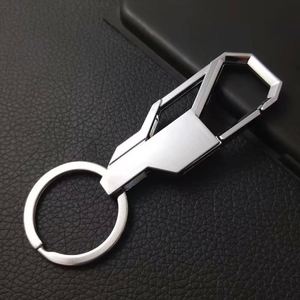 High Quality Men's Simple Business Metal <b>Key</b> <b>Chains</b> Holder Alloy Keyring Keychain for <b>Car</b> Accessories Best Party Gift - Product Image 4