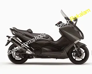 TMAX530 2015 2016 Nero Carenatura Per Yamaha Body Kit T-MAX 530 TMAX 530 15 16 ABS di Plastica del Motociclo Carenatura Completa set