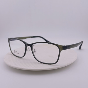 Kacamata plastik baja TR90 ringan, kacamata serbaguna gaya modis untuk pria dan wanita bahan bingkai Solid - Product Image 4