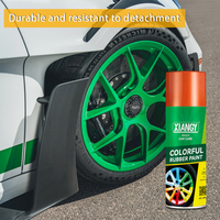 Revêtement de pneus en caoutchouc en aérosol pelable populaire 2024, peinture en caoutchouc en spray