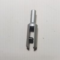 Support de câble réglable en aluminium anodisé de 5 mm d'épaisseur, fixation murale unilatérale pour systèmes de suspension de fils, supports de matériaux