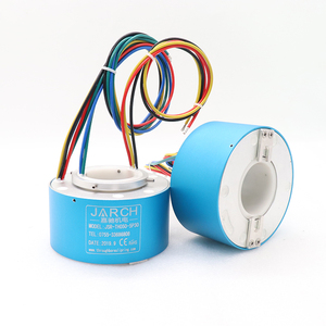 Anillo Colector Personalizable Jarch de 38mm/50mm/100mm de Diámetro Interior, Aleación de Aluminio/Acero Inoxidable, 2A-1000A, IP51/IP54/IP61/IP68, Montaje por Orificio - Product Image 1