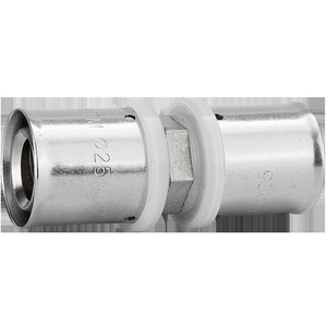 Raccords rapides pour tuyaux d'eau en cuivre massif, à sertir, diamètre égal, direct, 1216, chauffage par le sol, tuyau en aluminium-plastique - Product Image 1