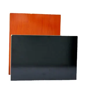Modern 18mm High Gloss UV Painted Melamine UV MDF Moisture-Proof Wood Fiber Indoor Office Building Decoration E1 Formaldehyde