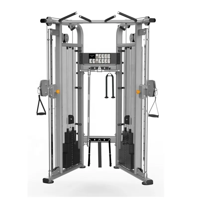 Commercial gym equipment adjustable dual pulley system functional trainer Integrated gym trainer Multi Station cable crossover