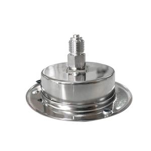 高精度NPT1/4 63mmパネルマウントエア6barリアマウントフロント軸圧力ゲージフランジ取り付け付き - Product Image 2