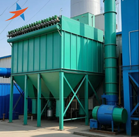 Collecteur de poussière à jet pulsé haute température série Xyc DMC, pompe à filtre à sac moteur pour machines de fonderie métallique, efficacité de 99,9%