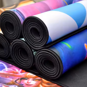 Grosir alas Mouse XXL kinerja tinggi permukaan tahan air Logo kustom ukuran layanan ekspor alas meja - Product Image 3