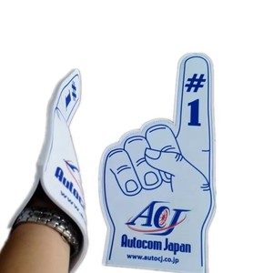 Éponge de palmes en mousse EVA personnalisée pour événements sportifs, avec slogan et geste de cheering, vente en gros, commande en vrac, directement de l'usine - Product Image 6