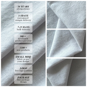 Özel CVC Tek Katlı Jersey Kumaş Yumuşak Nefes Alabilen Esnek Tüylenmez UV Korumalı Organik Örme Aktif Giyim - Product Image 4