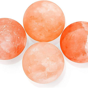 Vente en gros directe du fabricant - Pierre de massage en sel rose de l'Himalaya de qualité supérieure, forme ronde, pour le corps, le dos, le cou, les pieds, en promotion - Product Image 3