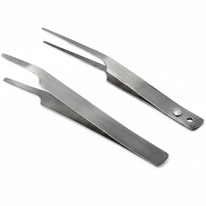 Juego de Pinzas de Entomología con Puntas Largas y Puntas Anchas Cortas, Ideales para Trabajos de Entomología, Superligeras y Flexibles de Shu&Co - Product Image 1