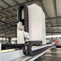 Routeur CNC GSY-3015ATC RBB pour granit, puissance 7,5 kW, épaisseur de coupe 400 mm, composants essentiels moteur et pompe