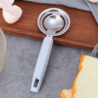 Séparateur d'œufs en acier inoxydable, séparateur de blanc d'œuf et de jaune d'œuf pour la maison