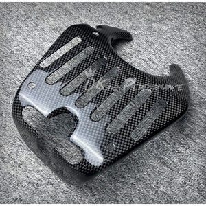 พร้อมจัดส่ง ฝาครอบช่องเครื่องยนต์คาร์บอนไฟเบอร์ Prepreg 458 สำหรับ Ferrari 458 Italia Spider Speciale ปี 2009-2015 - Product Image 4