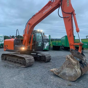 Pelle Hitachi Zx130 d'occasion de 13 tonnes fabriquée au Japon Composants de moteur à noyau Déplacement sur chenilles Matériel de construction bon marché à vendre - Product Image 1