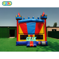 En Stock Moon Gonflable Moonwalk Jumper Bouncer Bouncy Castle Jumping Commercial 13*13 ft Colorful Bounce House Party Rentals