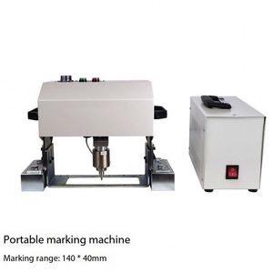 Máquina de grabado de metal por micropercusión portátil para placas de identificación de acero y números de chasis VIN, precio de fábrica - Product Image 1